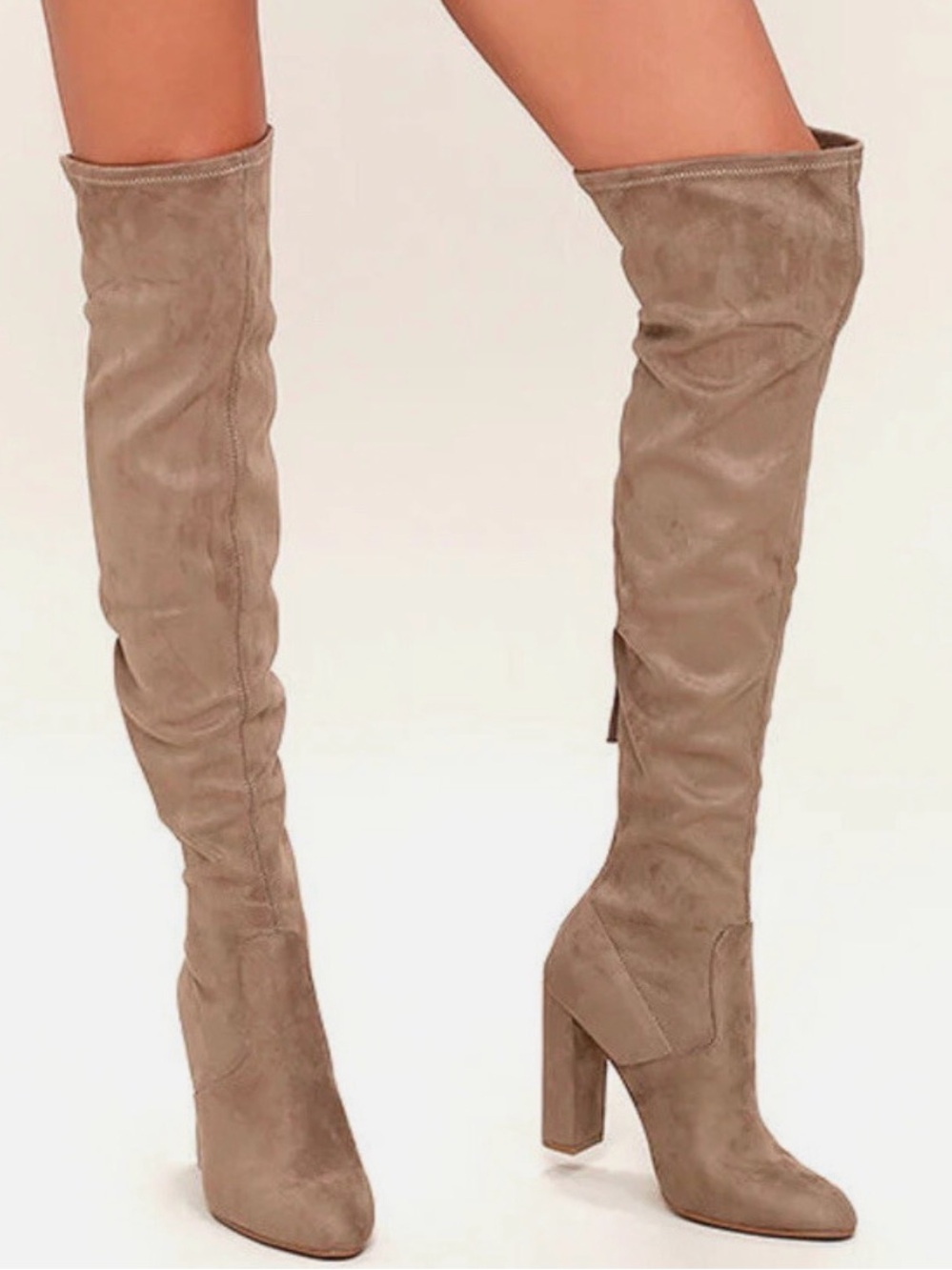 Steve Madden Thigh High Suede boots size 10
